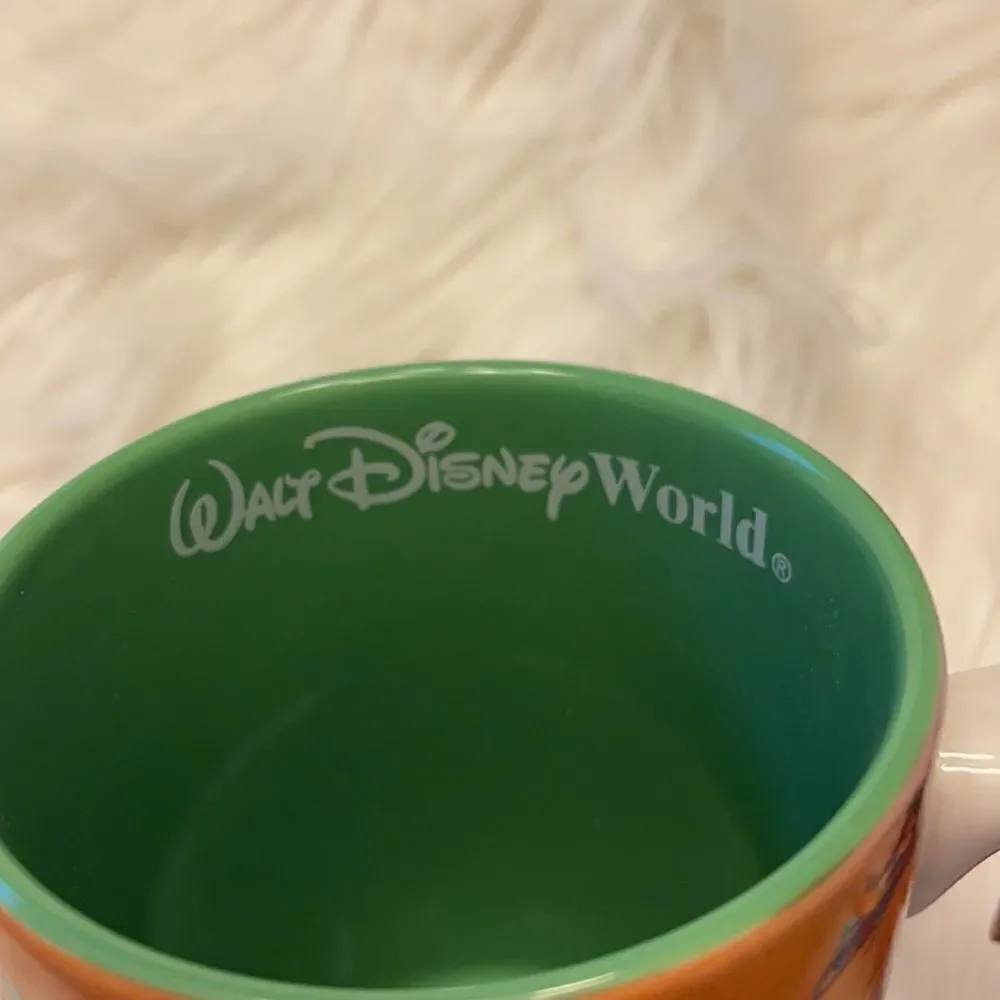 Disney Walt Disney World “Grandpa” Mug Raised Figures on Mug